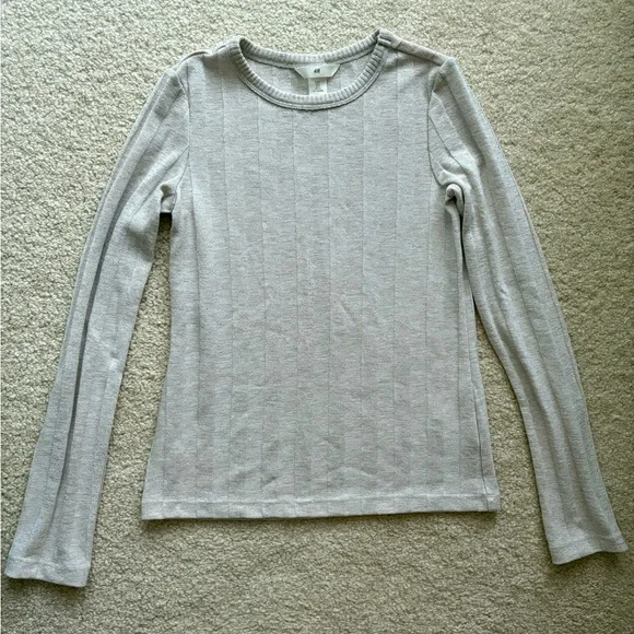 H&M Ribbed Women’s Shirt - Picture 1 of 4